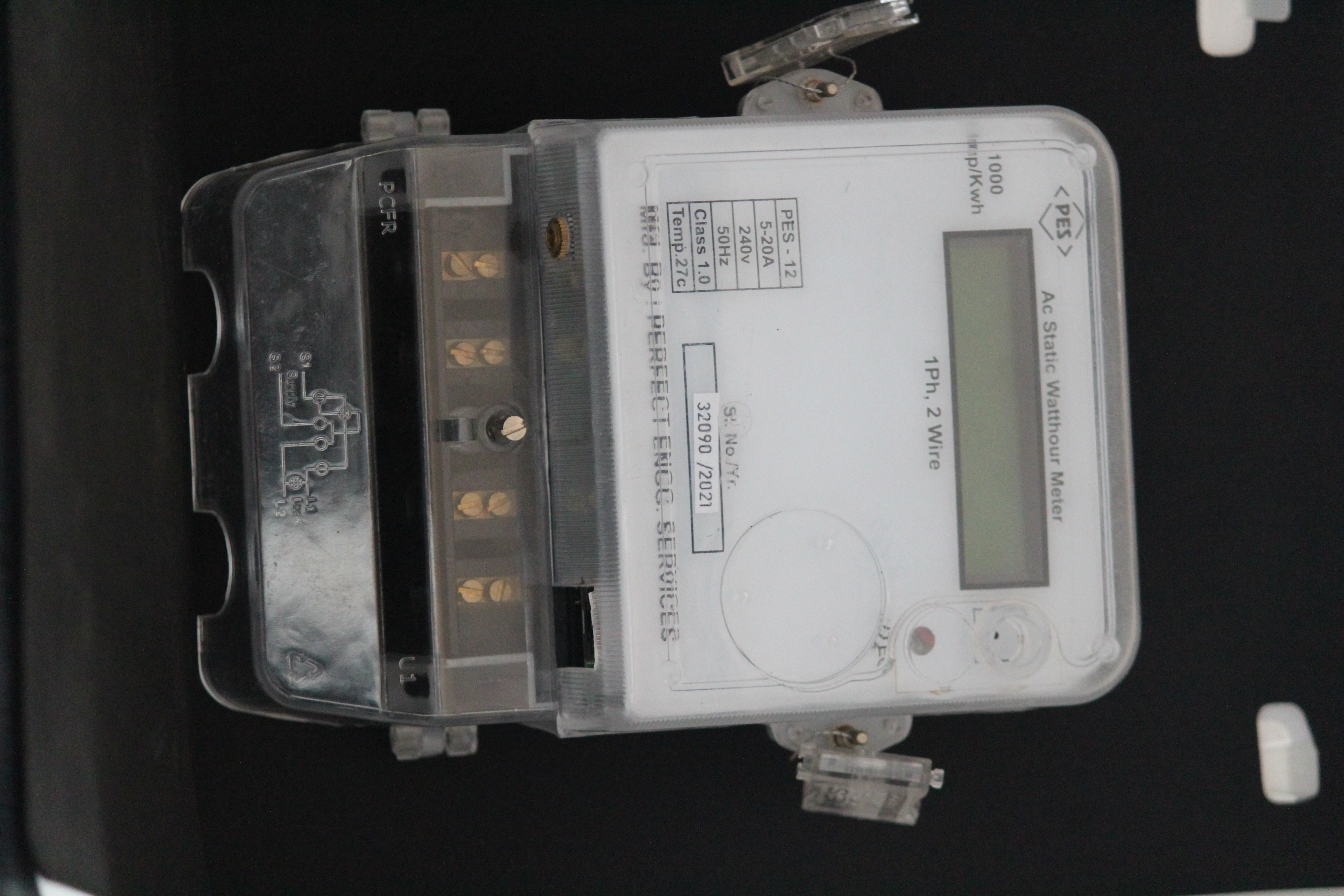Single Phase Dual Source Prepaid Energy Meter