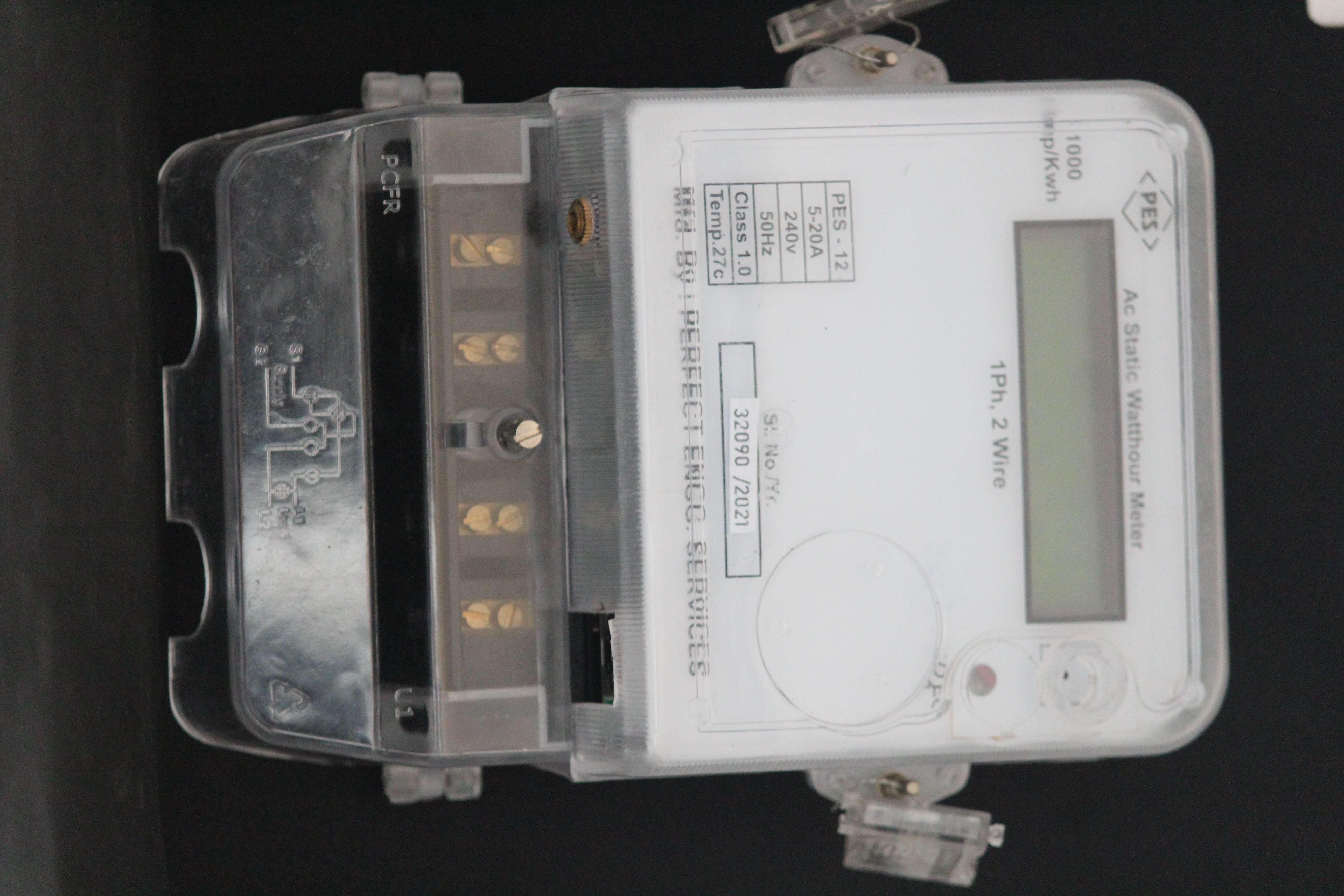 Single Phase Dual Source Prepaid Energy Meter