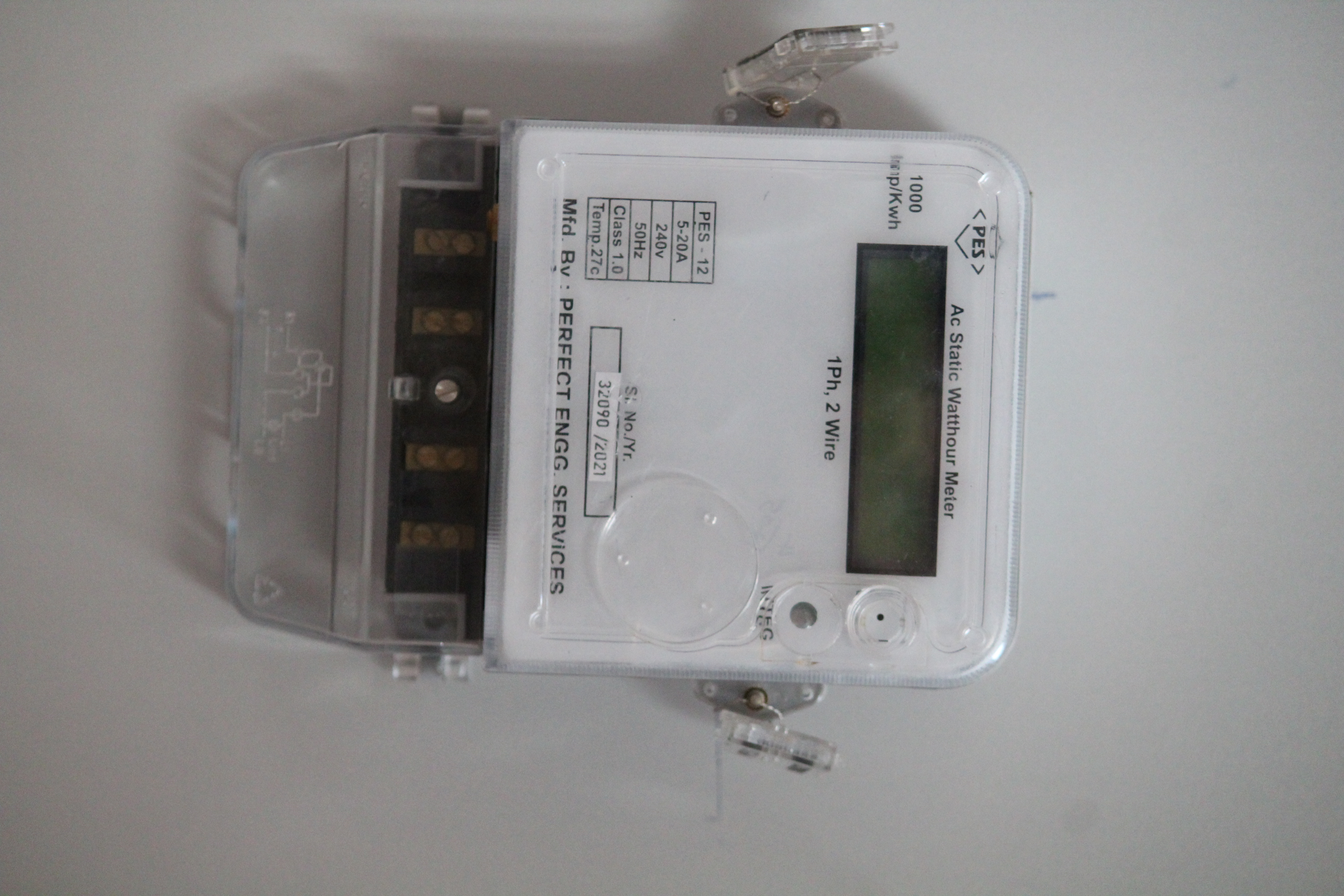 Single Phase Dual Source Prepaid Energy Meter