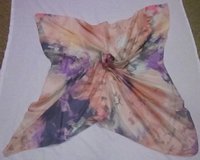 Voile Printed Square Scarves-100x100