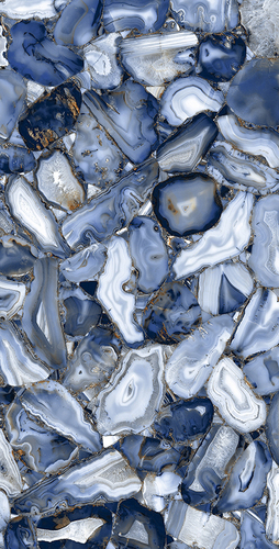 AZURITE BLUE 600X1200mm HIGH GLOSS PORCELAIN TILES