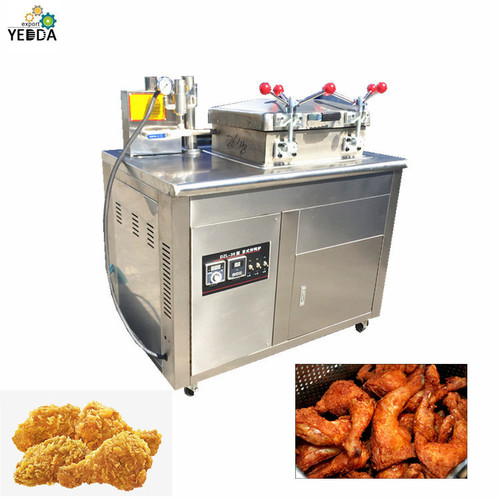 Ylc-35L Commercial Pressure Frying Machine Bakery Roast Duck Fryer Equipment, Stainless Steel Charcoal Chinese Roaster Duck Fryer Chicken Fryer Dimension(L*W*H): 1070*700*1160 Millimeter (Mm)