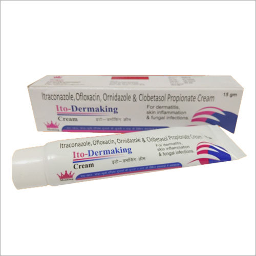 15gm Itraconazole Ofloxacin Ornidazole and Clobetasol Propionate Cream