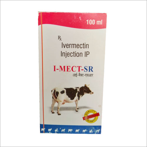 100 Ml Ivermectin Injection Ip Recommended For: Cattle