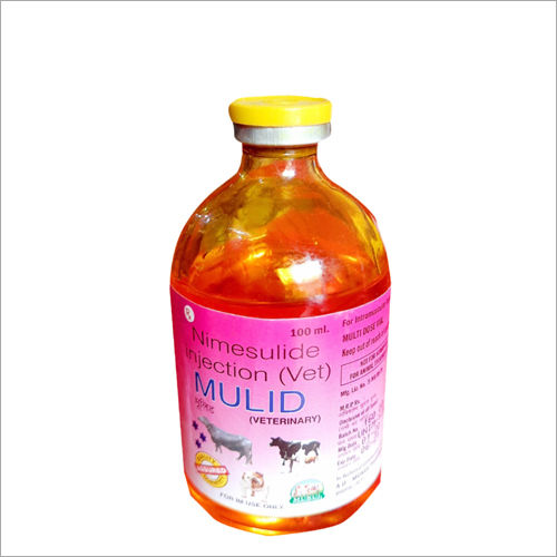 100Ml Nimesulide Injection Recommended For: Cattle