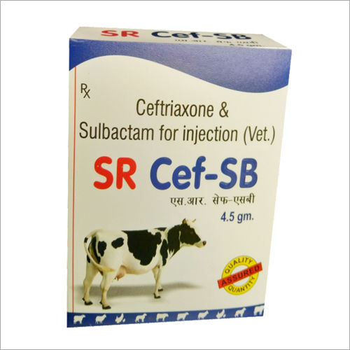 4.5gm Ceftriaxone and  Sulbactam For Injection