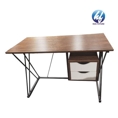 Particle Board & Iron Frame High Quality Ergonomic Modern Office Furniture Standing Stand Up Office Desk With Drawer