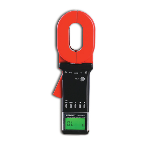 Metravi CET-02 Digital Ground Resistance Clamp Meter