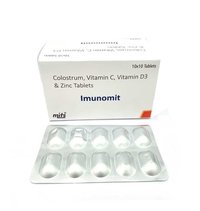 Colostrum, Vitamin C, Vitamin D3 And Zinc Tablets