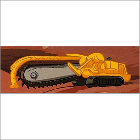 Trenchers Heavy Earth Mover