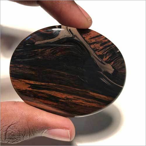 Coffee Obsidian Stone