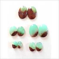 Chrysoprase Stone - Oval Cut, Vivid Bright Green Color With Dual Shade Contrast | Enhances Emotional Health & Self-love