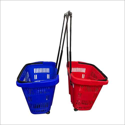 Supermarket Wheel Basket