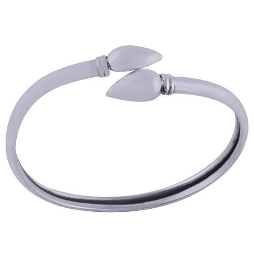 Plain 925 Sterling Solid Silver Bangle