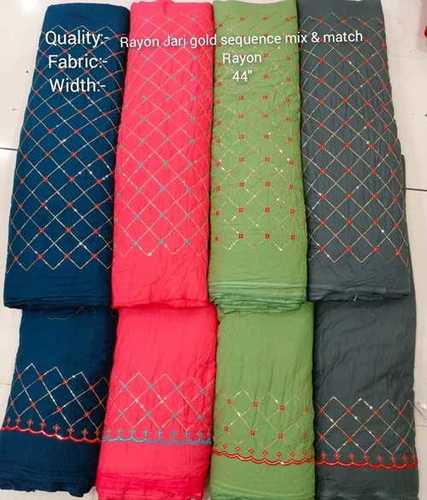 RAYON GOLD JARI SEQUENCE
