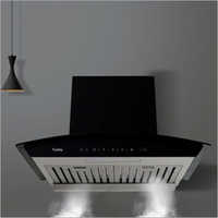 Kitchen Chimney Curved Glass