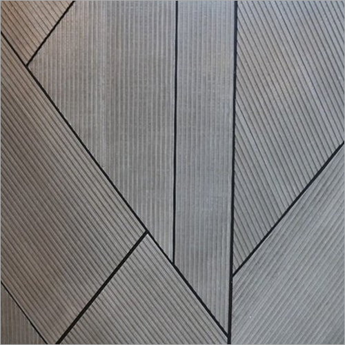 Decorative Groove Fiber Cement Wall Panel