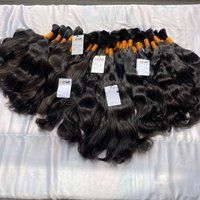 Premium Quality Indian Temple Virgin Brazilian Remy Bulk Human Hair