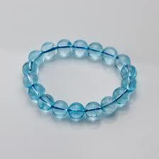 blue topaz agate bracelet