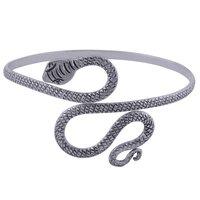 Plain Textured Snake 925 Sterling Solid Silver Bangle