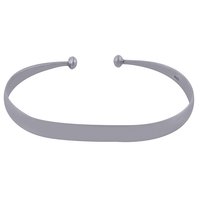 Plain 925 Sterling Solid Silver Bangle