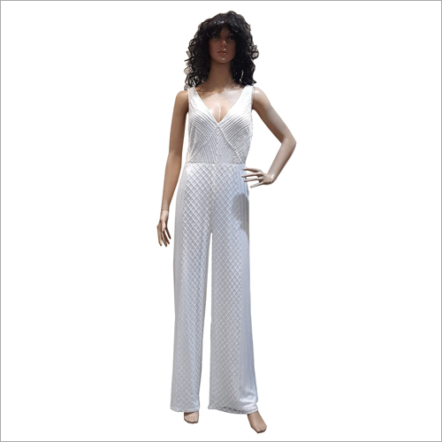 Embellished Beaded Jumpsuit