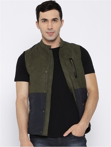 Sleeveless Quilted Mix N Match Jacket