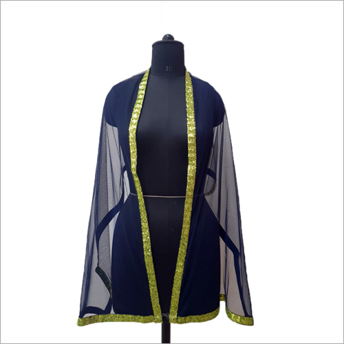 Ladies Beaded Lace Wrap Cape