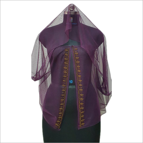 Ladies Embroidered Wrap Cape