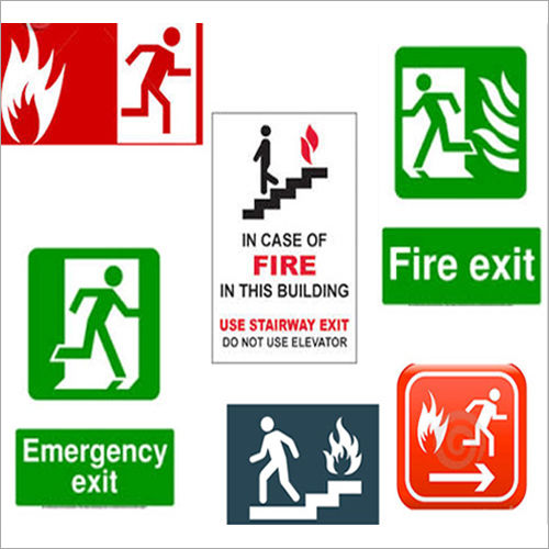 Fire Evacuation Plan Signage At Best Price In Gurugram Sri Triveni Crafts 4550