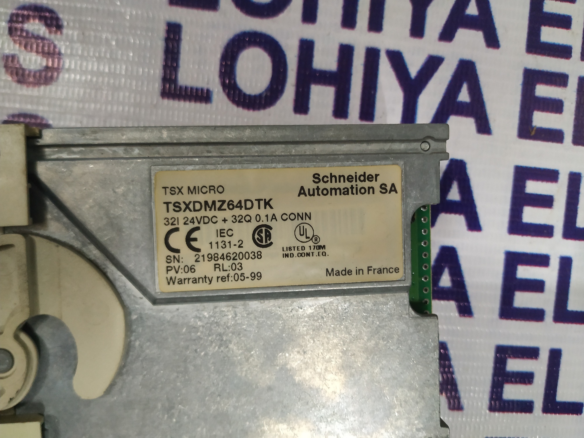 SCHNEIDER I/O MODULE TSXDMZ64DTK