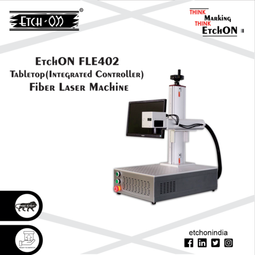 EtchON Table Top Fiber Laser Marking Machine FLE402D
