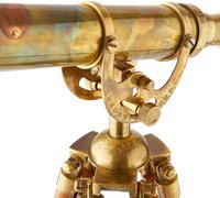 Nickel Plated Stand Telescope Handcrafted Functional Vintage Replica Brass Nautical Antique Telescope 15 inches Brass Nautical Spyglass & Collectible Decor