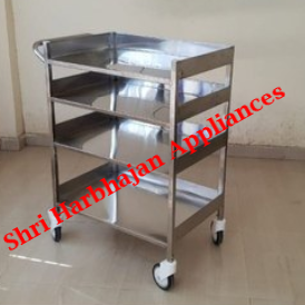 Stainless Steel Trolley for Pharma and Hospital