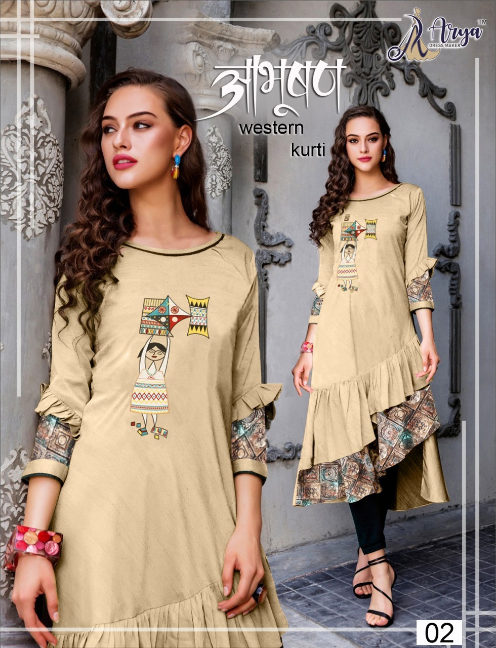 Woman Western wear Abhushan
