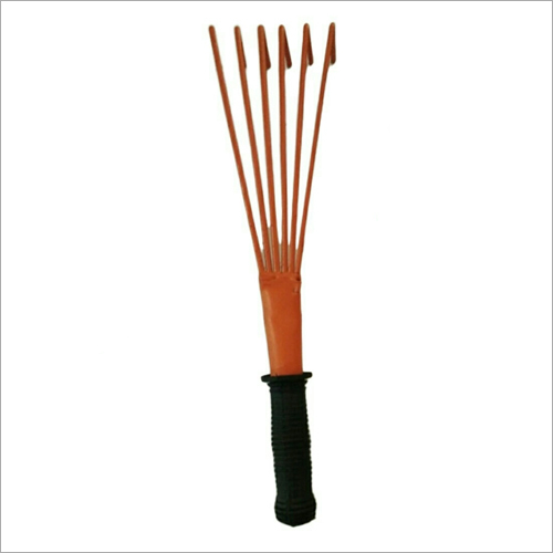 14 Inch 6 Prong Cultivator - Powder Coated Garden Cultivator | Effective Weeding Soil Blending Water and Nutrient Regulation