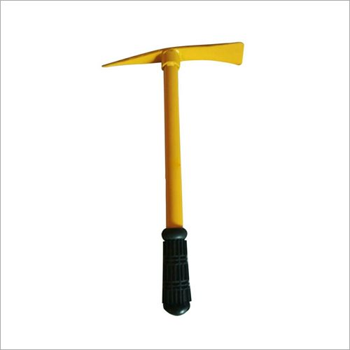 Pick Axe With Handle - Powder Coated , High Durability for Root Removal & Breaking Hard Surfaces like Concrete, Tile, and Ice