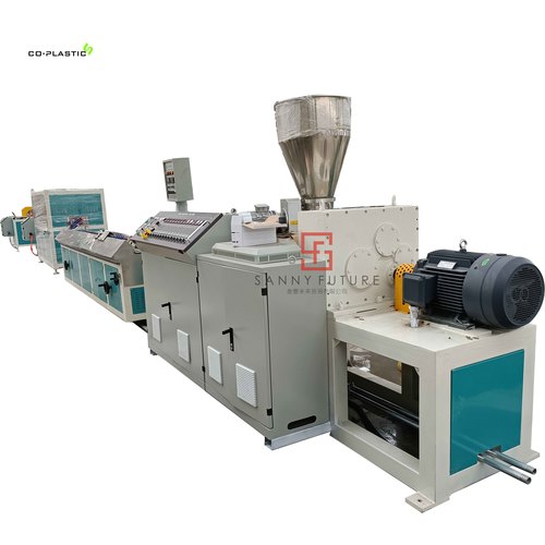 SY-HS Conical Double Twin Screw Indoor Decorate PVC Ceiling Panel Board Sheet Profile Making Machine