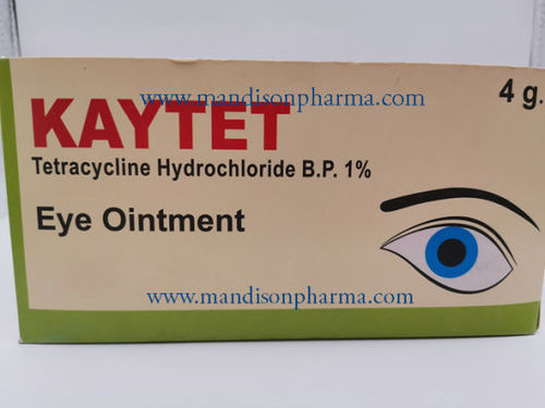 Tetracycline Hydrochloride Ointment Application: As Per Doctor Advice