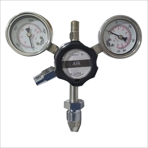 SS Double Stage Regulator For Air