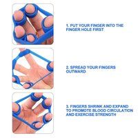 Silicone Finger Stretcher Hand Grip Exerciser
