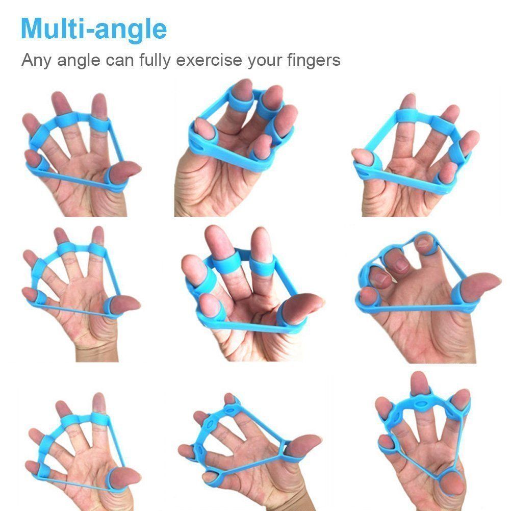 Silicone Finger Stretcher Hand Grip Exerciser