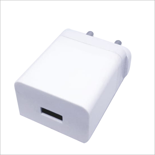 Single USB Charger Adapter - White | Fast and Energy-Efficient Device, Durable Design for Reliable Mobile Phone Charging