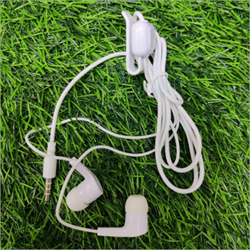 White Mobile Android Earphone