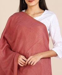 Pashmina Fine Wool Reversible Stole For Women