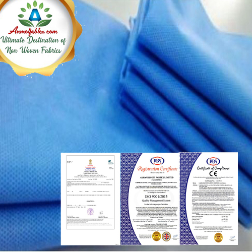 Top Quality Ssmms And Smms Hydrophobic Non Woven Fabric Legcuff For Disposable Nappies Density: 15 To 70 Gsm Gram Per Cubic Meter (G/M3)