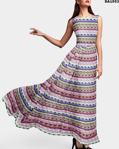Beautiful Digital Print Design On Khadi Rayon Fabric