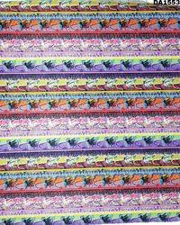 Beautiful Digital Print Design On Khadi Rayon Fabric