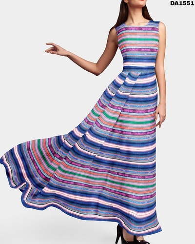 Beautiful Digital Print Design On Khadi Rayon Fabric