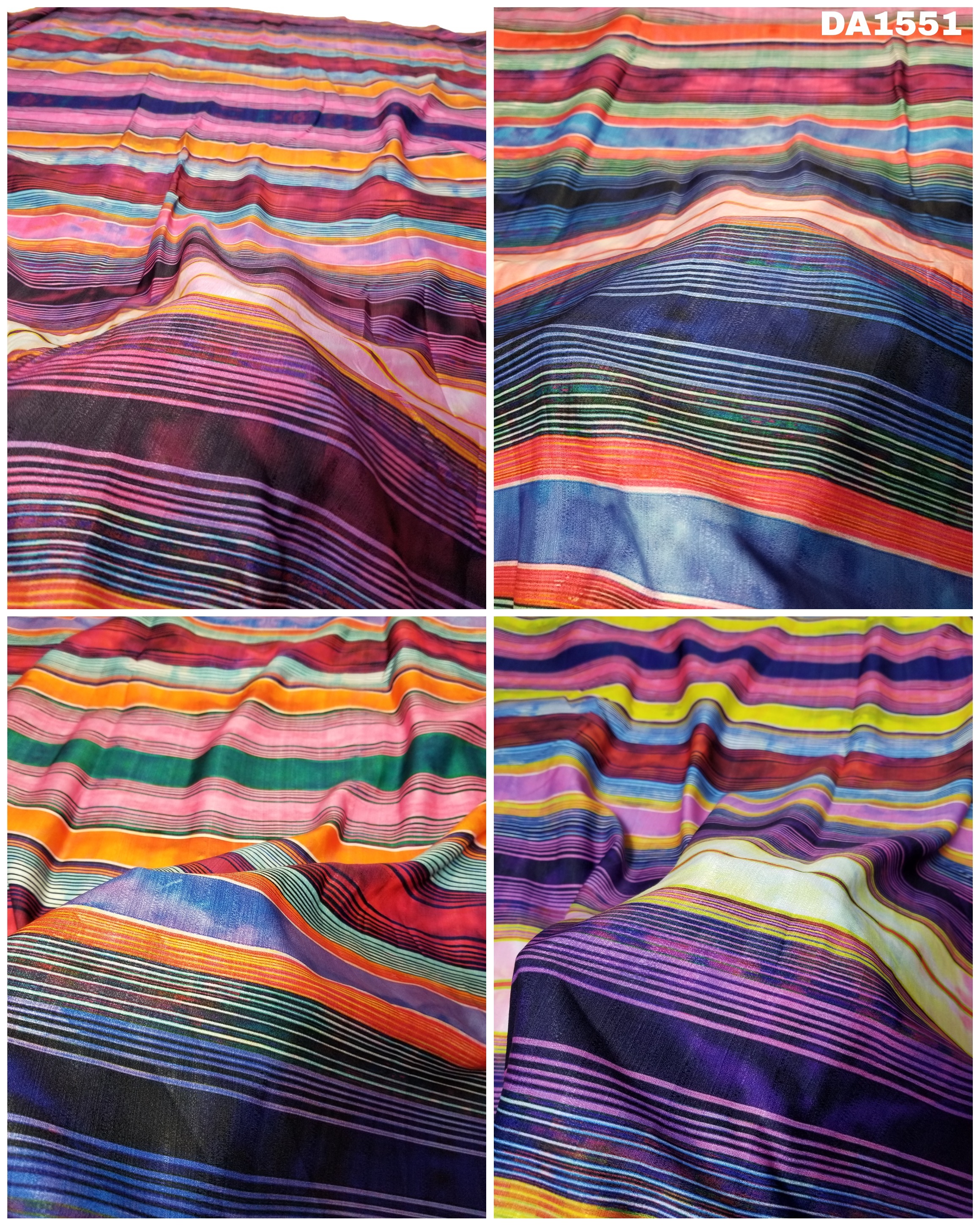 Beautiful Digital Print Design On Khadi Rayon Fabric